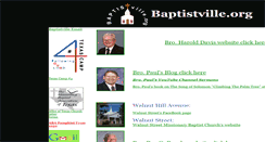 Desktop Screenshot of baptistville.org